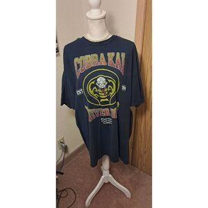 Cobra Kai Never Dies BloWorld 2022 big size 3XL T Shirt